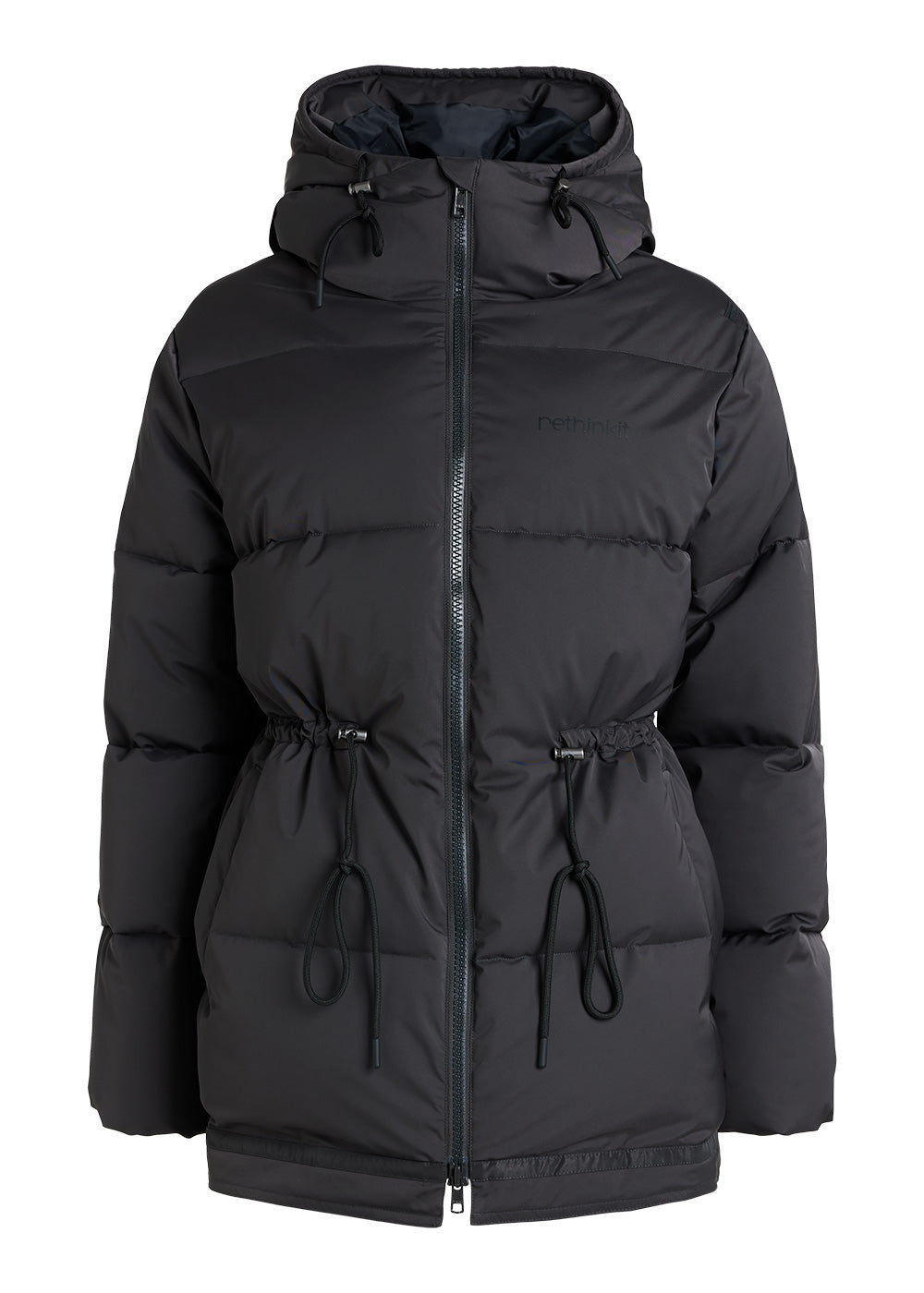 Rethinkit Puffer Jacket SHELTER Jackets 0022 almost black