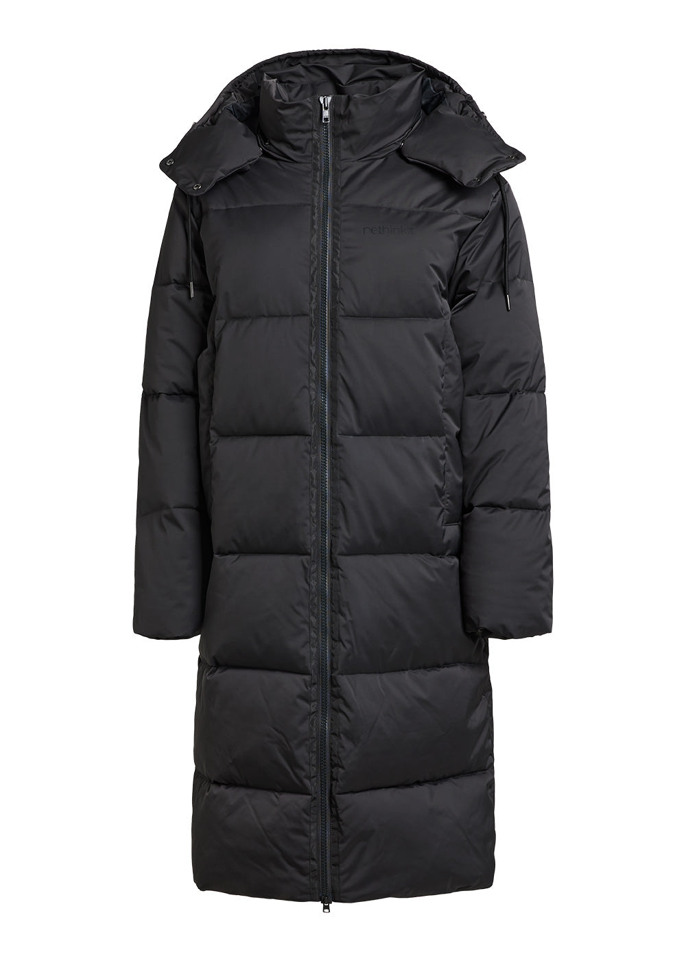 Rethinkit Puffer Coat SHELTER Jackets 0022 almost black