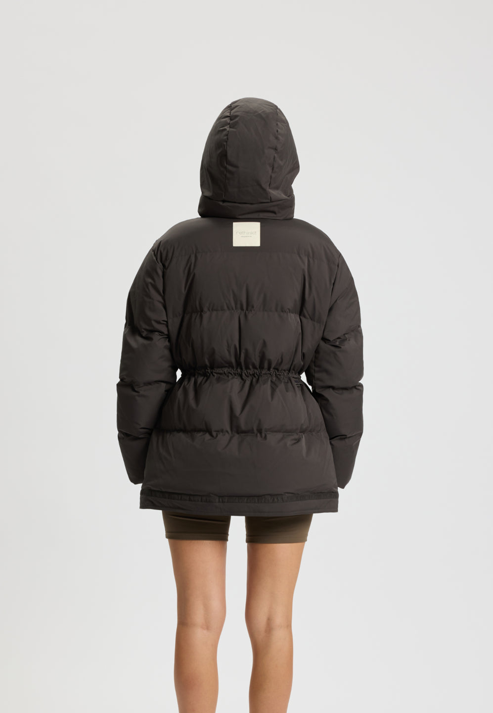Rethinkit Puffer Jacket SHELTER Jackets 0022 almost black