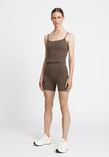Rethinkit Bike Shorts Butter Soft Shorts 3053 dark brown