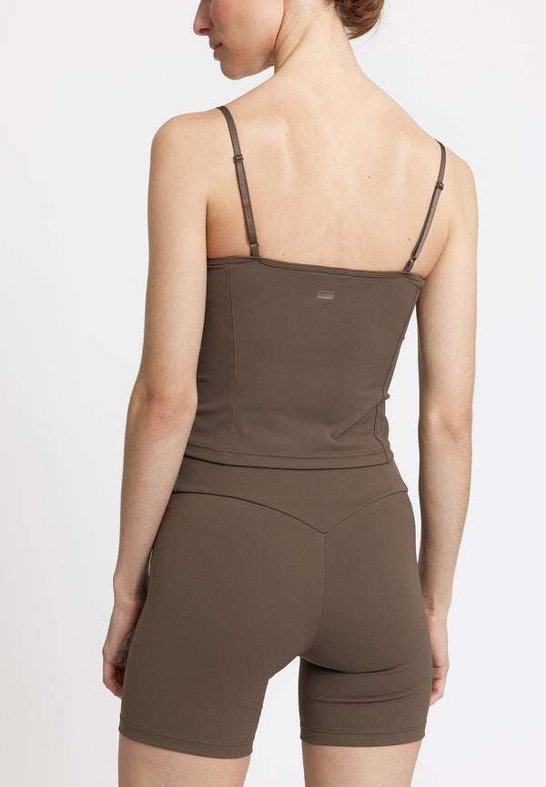Rethinkit Bike Shorts Butter Soft Shorts 3053 dark brown