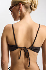 Rethinkit Bikini Top Bandeau Bay Swimwear 0022 almost black