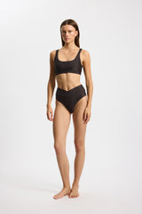 Rethinkit Bikini Top Bay Swimwear 0022 almost black