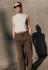 Rethinkit Bukser Wood Trousers 3305 crocodile brown