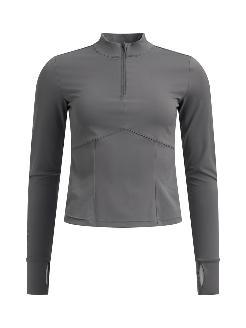 Rethinkit Half zip Top 0087 charcoal grey