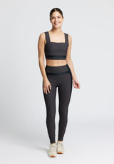 Rethinkit Crop Top Tenna Crop Top 0022 almost black