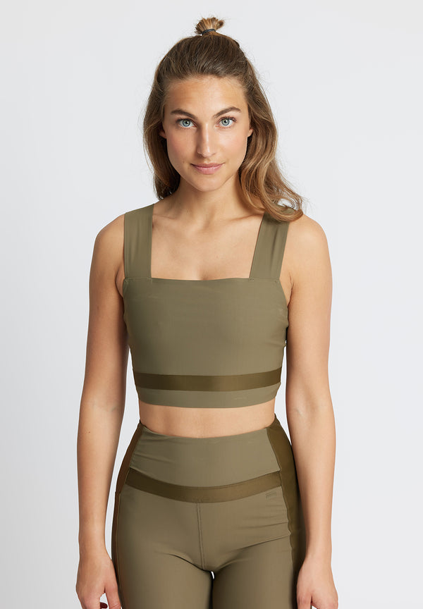 Rethinkit Crop Top Tenna Crop Top 4213 capers