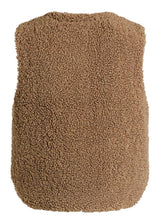 Rethinkit Curly Pile Gilet HUG ME Gilet 3203 khaki 