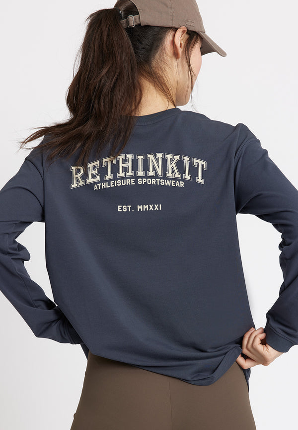 Rethinkit Light Sweat Tee AFTER MATCH Top 1060 ink
