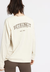 Rethinkit Light Sweat Tee AFTER MATCH Top 3355 summer sand