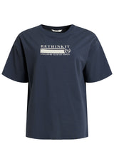 Rethinkit Light Sweat Tee WARM UP Top 1060 ink
