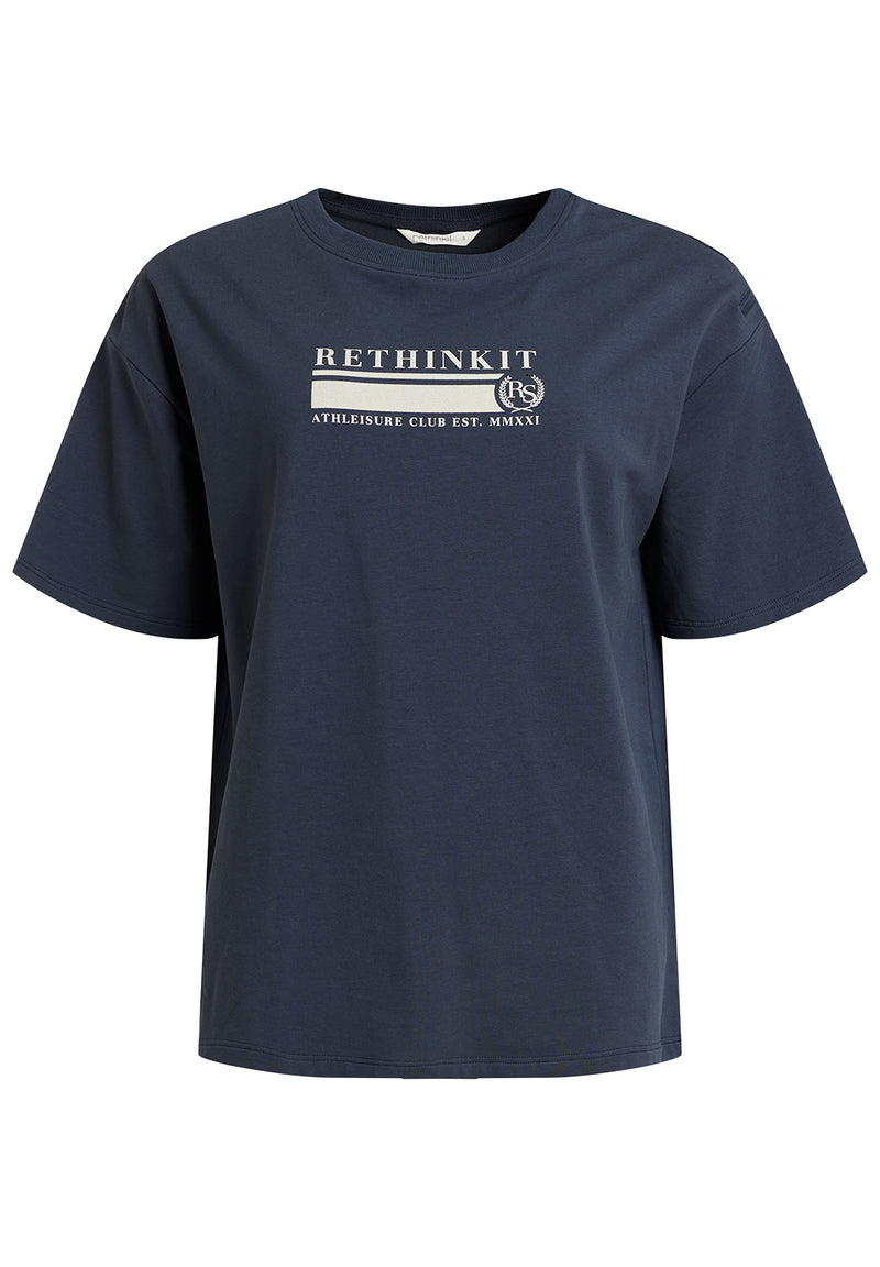 Rethinkit Light Sweat Tee WARM UP Top 1060 ink