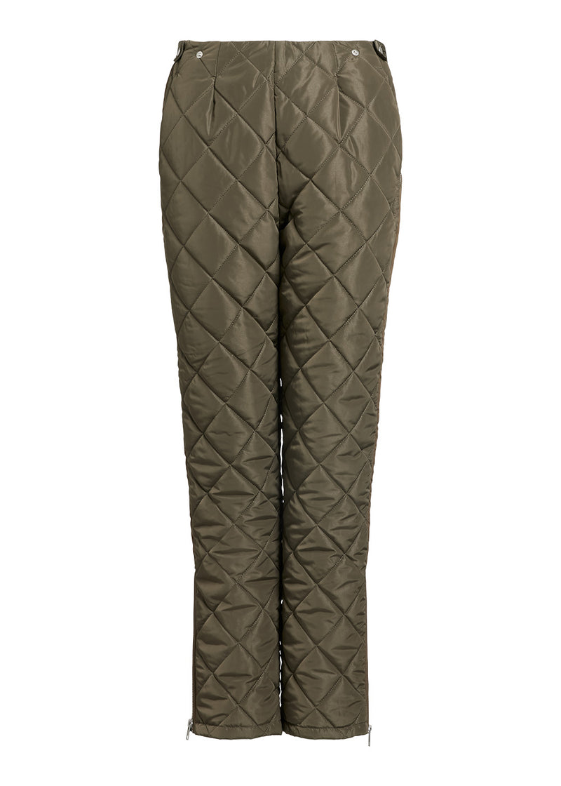 Rethinkit Quilted trousers COUNTRY Thermo 4012 green turtle