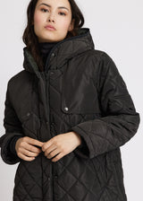 Rethinkit Quilted Jacket COUNTRY Thermo 0022 almost black