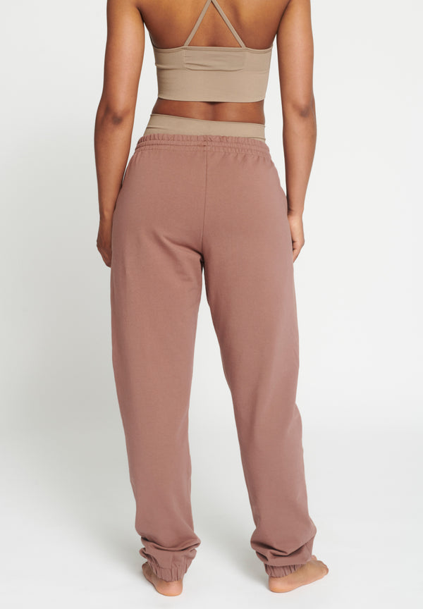 Rethinkit Sweatpants Ibina Trousers 0500 calm earth