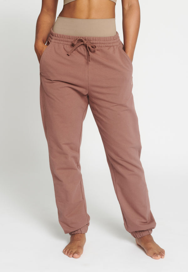 Rethinkit Sweatpants Ibina Trousers 0500 calm earth