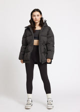 Rethinkit Puffer Jacket SHELTER Jackets 0022 almost black