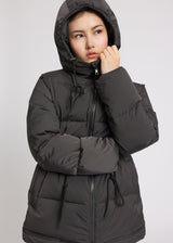Rethinkit Puffer Jacket SHELTER Jackets 0022 almost black