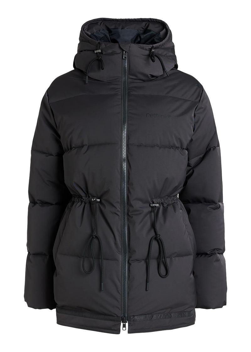 Rethinkit Puffer Jacket SHELTER Jackets 0022 almost black