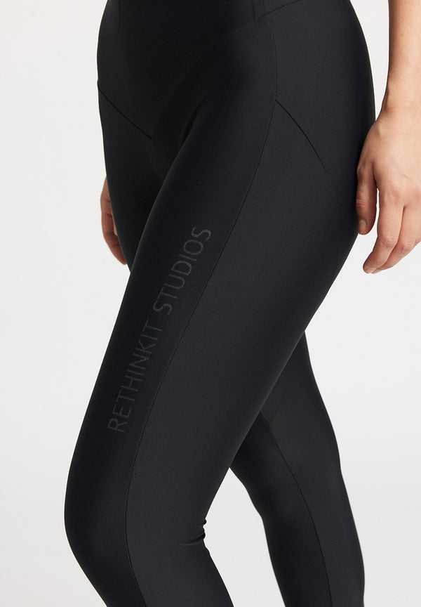 Rethinkit Leggings invisible run Edinburg Tights 0021 black