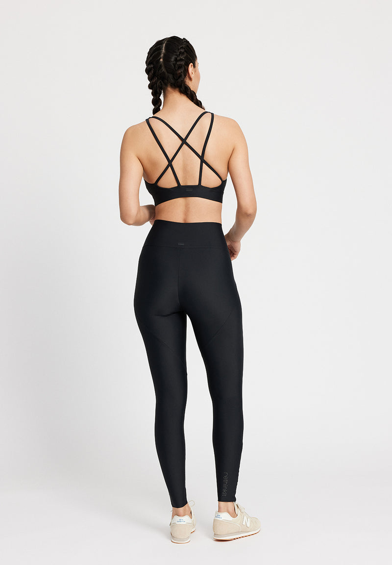 Rethinkit Leggings invisible run Edinburg Tights 0021 black