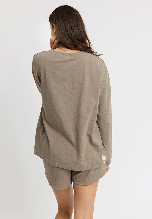Rethinkit Light Sweat Tee AFTER MATCH Top 0075 warm grey