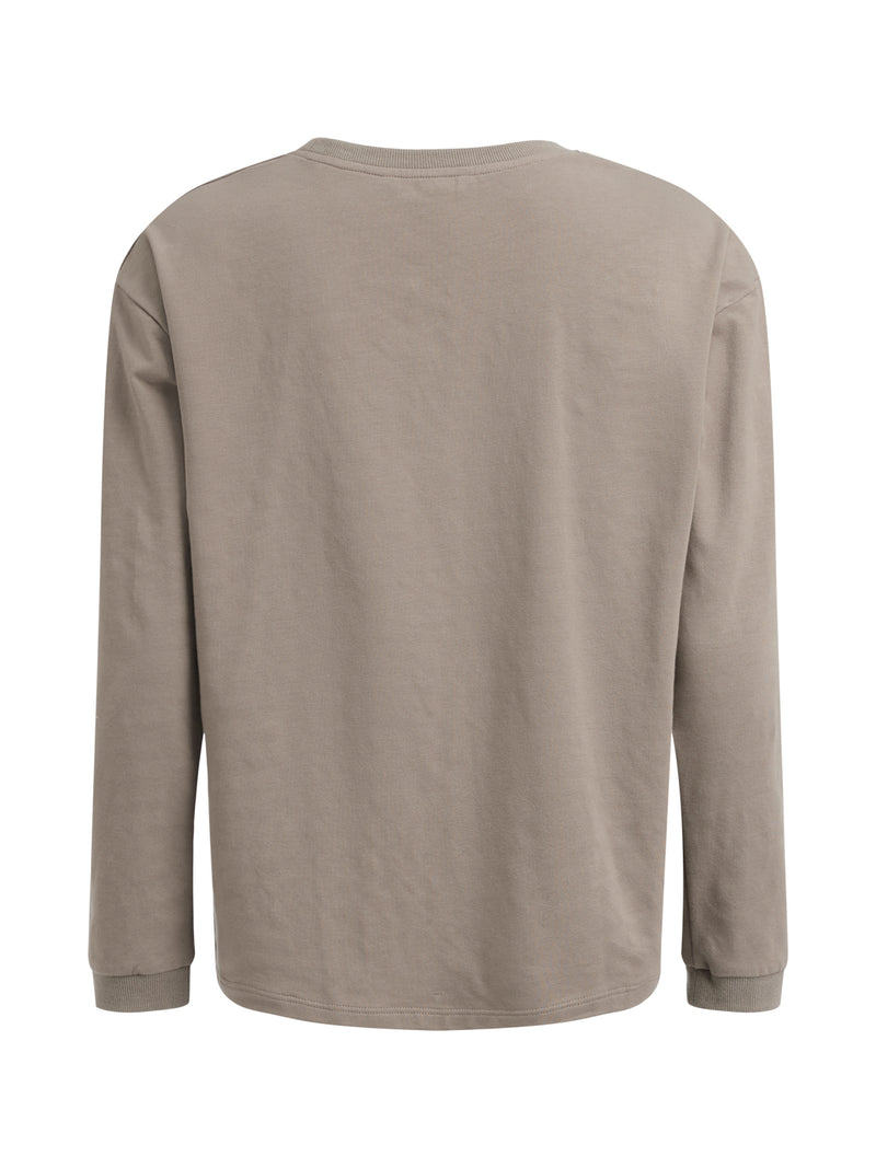 Rethinkit Light Sweat Tee AFTER MATCH Top 0075 warm grey