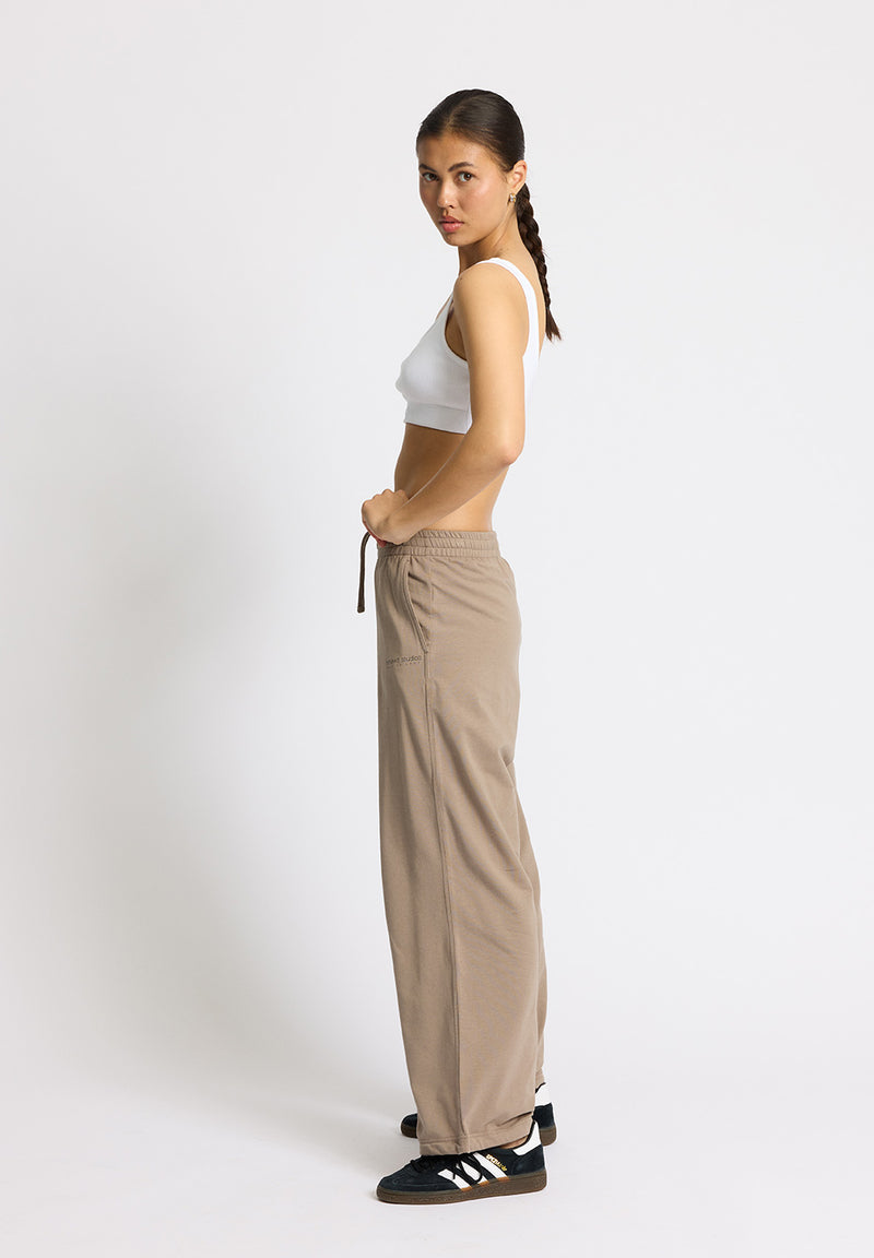 Rethinkit Light Sweat wide Trousers 0075 warm grey