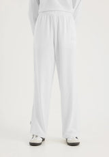 Rethinkit Light Sweat wide Trousers 0364 white