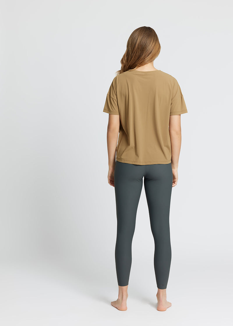 Rethinkit Loose Tee Vela Tee 4210 golden brown