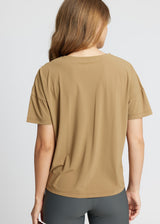 Rethinkit Loose Tee Vela Tee 4210 golden brown