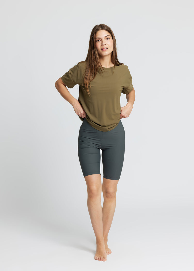 Rethinkit Loose Tee Vela Tee 4212 deep olive