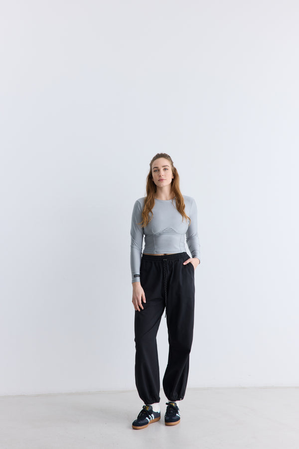 Rethinkit Loose Pants Palma Move Trousers 0021 black