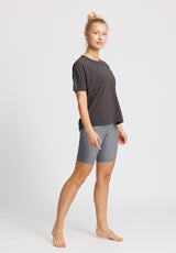 Rethinkit Loose Tee Vela Tee 0022 almost black