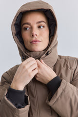 Rethinkit Parka Jacket Cube Jackets 3201 walnut