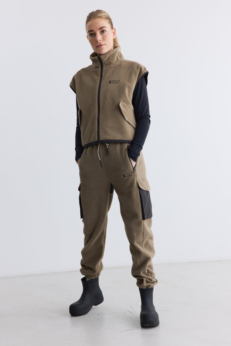 Rethinkit Polar Fleece Pants CAMPFIRE Trousers 9002 multi brown