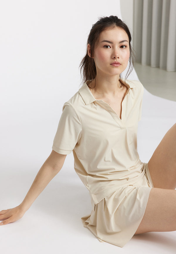 Rethinkit Polo Tee Serve 1 Top 3355 summer sand