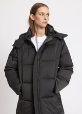 Rethinkit Puffer Coat SHELTER Jackets 0022 almost black