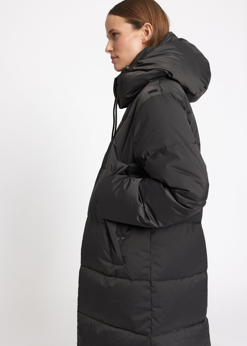 Rethinkit Puffer Coat SHELTER Jackets 0022 almost black