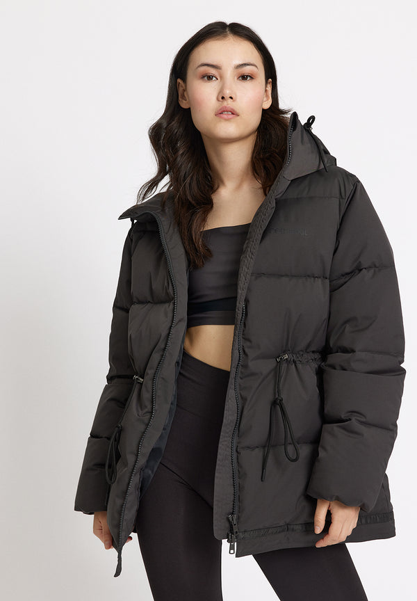 Rethinkit Puffer Jacket SHELTER Jackets 0022 almost black