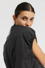 Rethinkit Puffer Gilet To Go Gilet 0022 almost black