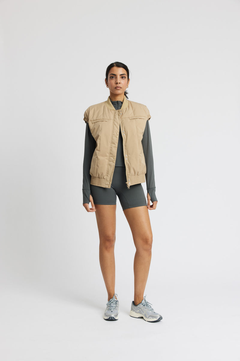 Rethinkit Puffer Gilet To Go Gilet 3228 beige