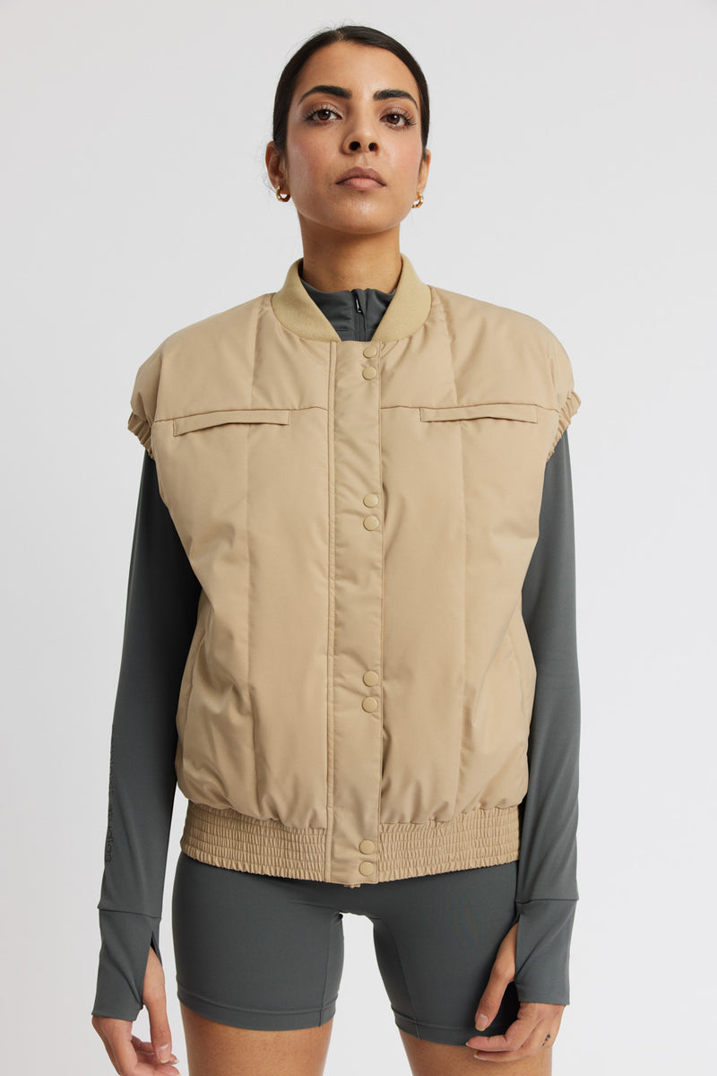 Rethinkit Puffer Gilet To Go Gilet 3228 beige