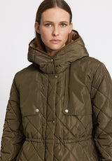 Rethinkit Quilted Jacket COUNTRY Thermo 4012 green turtle