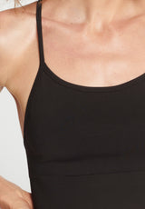 Rethinkit Seamless Top Hilde Sports Bra 0022 almost black