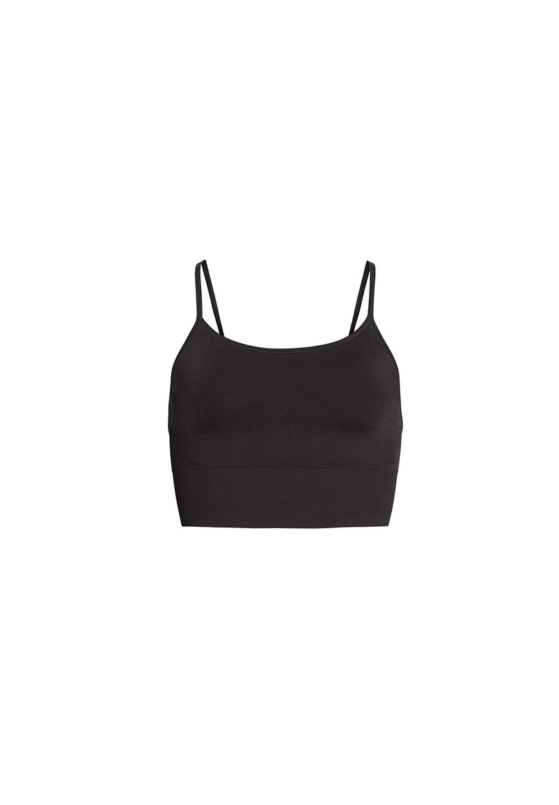 Rethinkit Seamless Top Hilde Sports Bra 0022 almost black