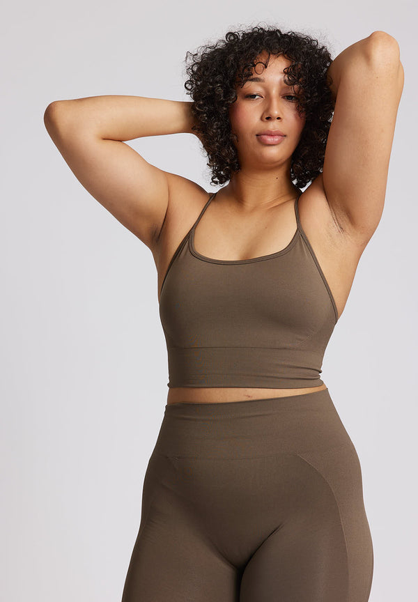 Rethinkit Seamless Top Hilde Sports Bra 3170 falcon