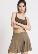 Rethinkit Sports Bra Butter Soft Seinna Sports Bra 3053 dark brown