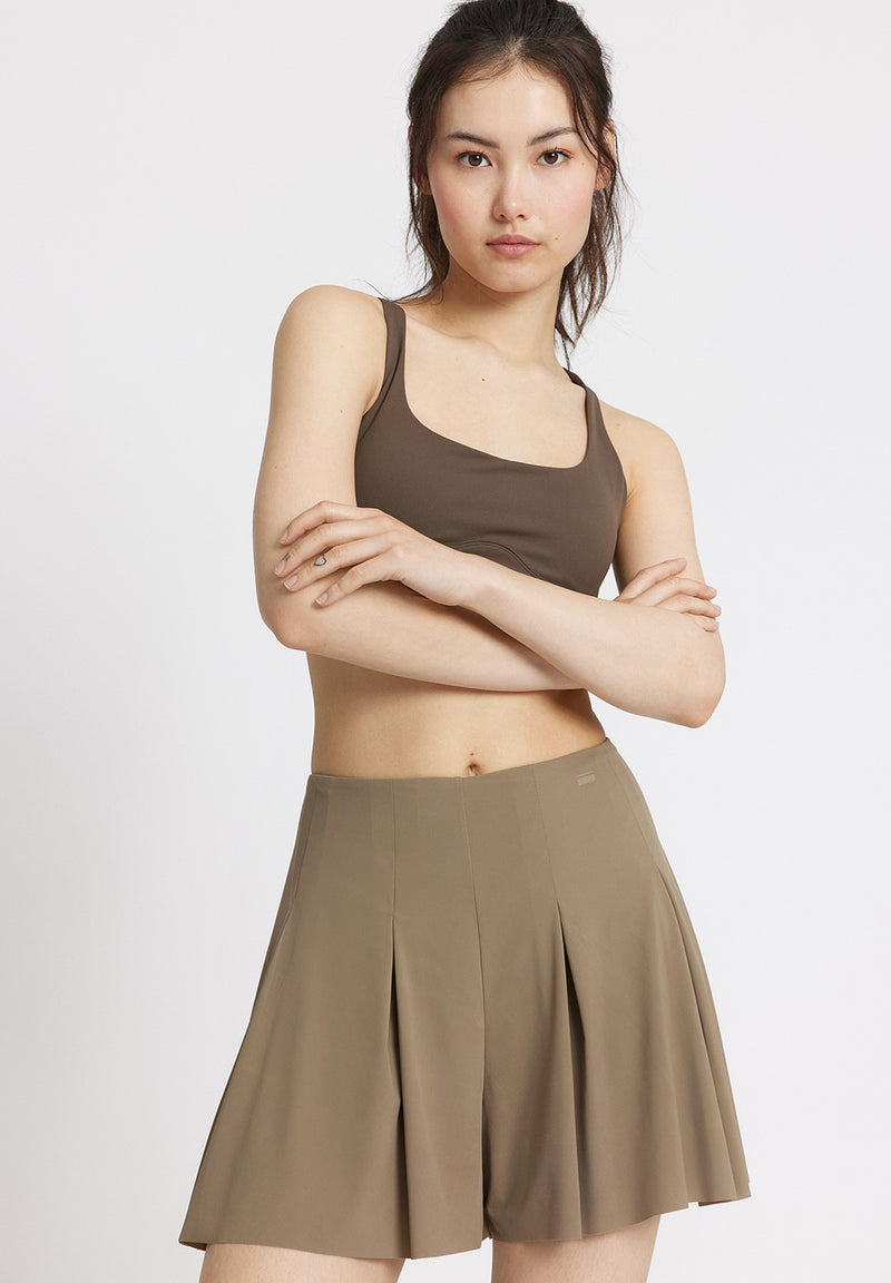 Rethinkit Sports Bra Butter Soft Seinna Sports Bra 3053 dark brown