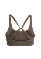 Rethinkit Sports Bra Butter Soft Seinna Sports Bra 3053 dark brown